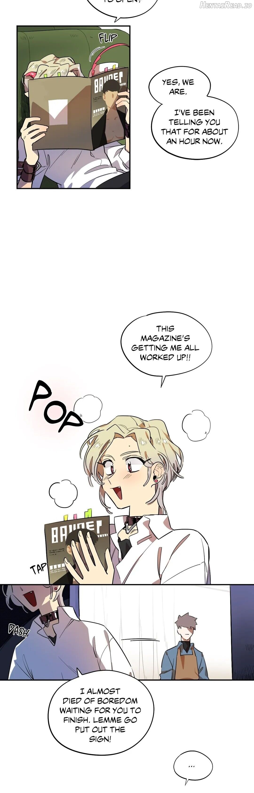 Welcome To The Cafè Of Love Chapter 2 - page 9
