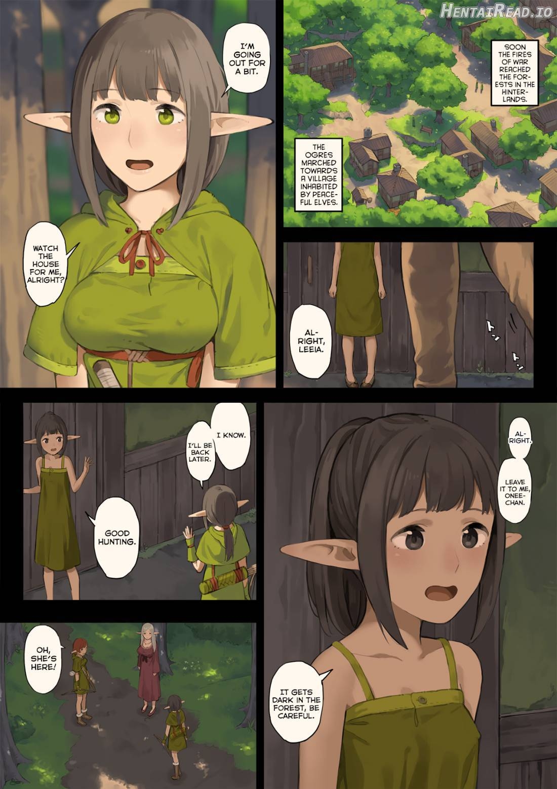 Elf no Sato to Ogre Gun Chapter 1 - page 4