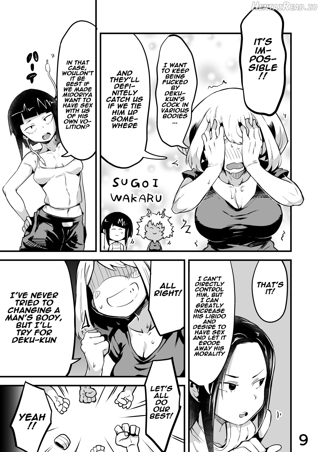 Boku to Nottori Villain Nakademia Vol. 2 Chapter 3 - page 8