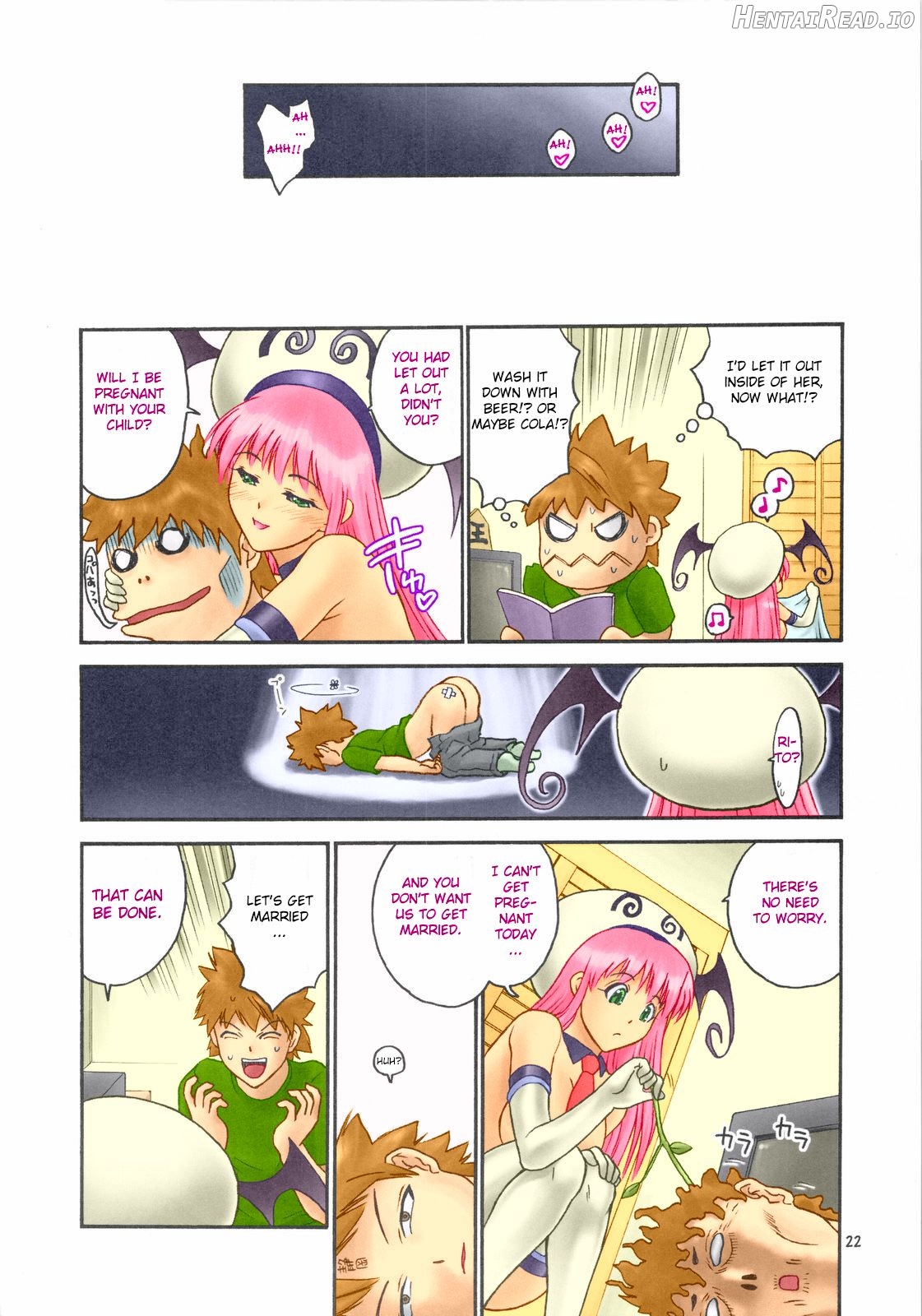 TIGER DANCE & DRAGON - Colorized Chapter 1 - page 21