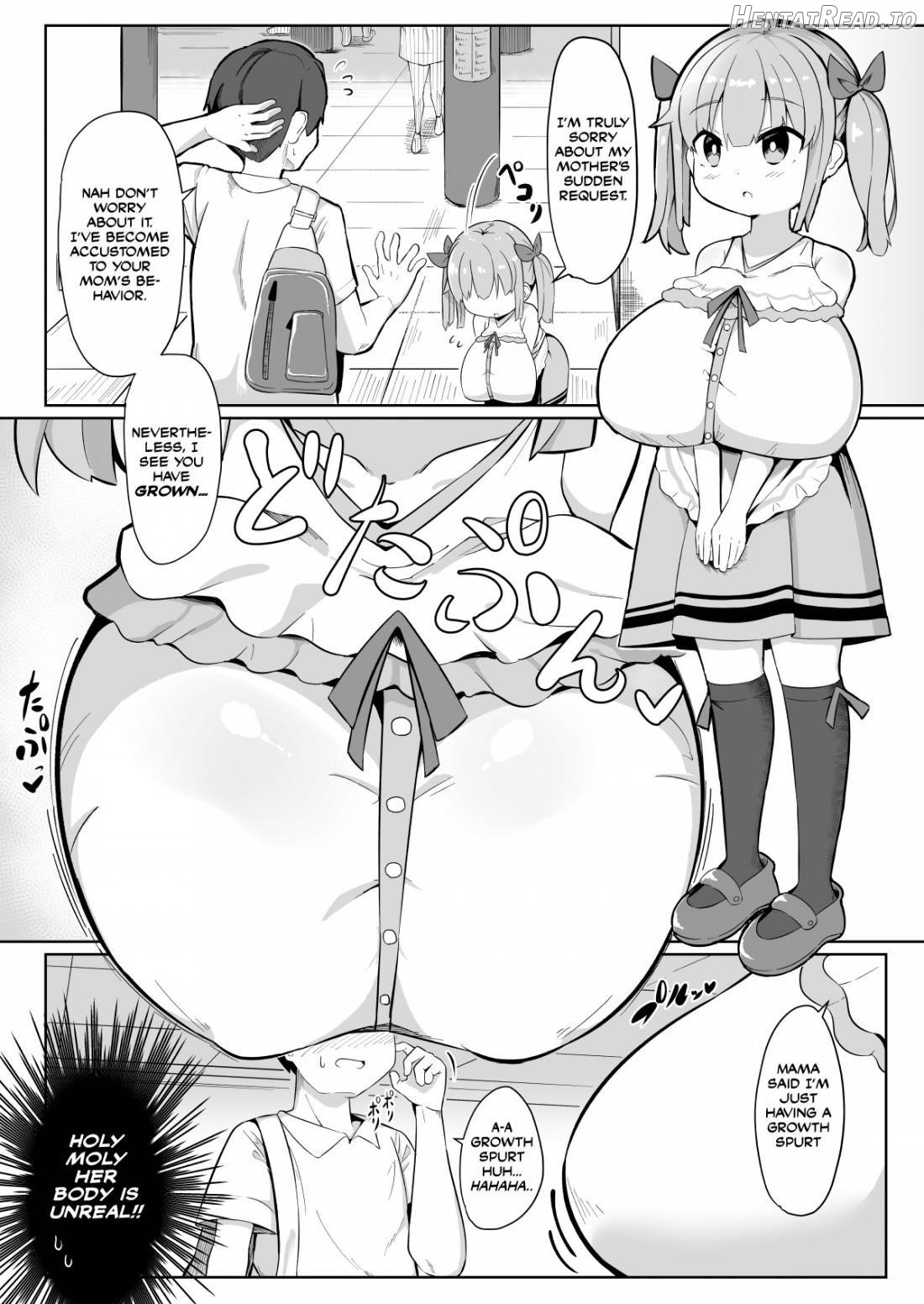 Hisashiburi ni Atta Imouto no Musume ga Kyonyuu de Osumashiya-san ni Nattemashita. Chapter 1 - page 3
