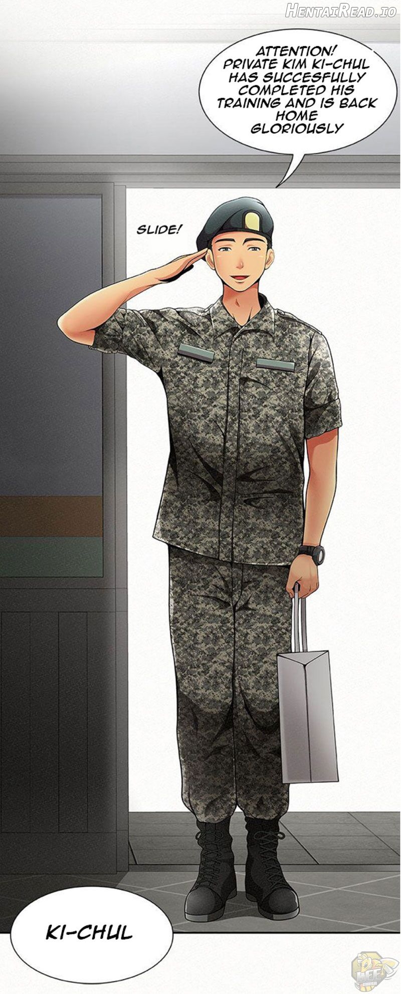 Reporting For Duty Ma’am Chapter 1 - page 7