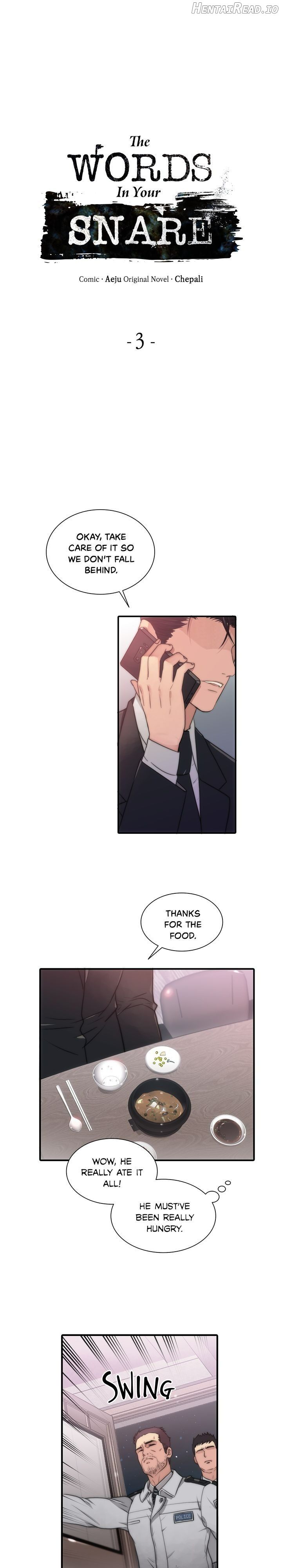 The Words In Your Snare Chapter 3 - page 1