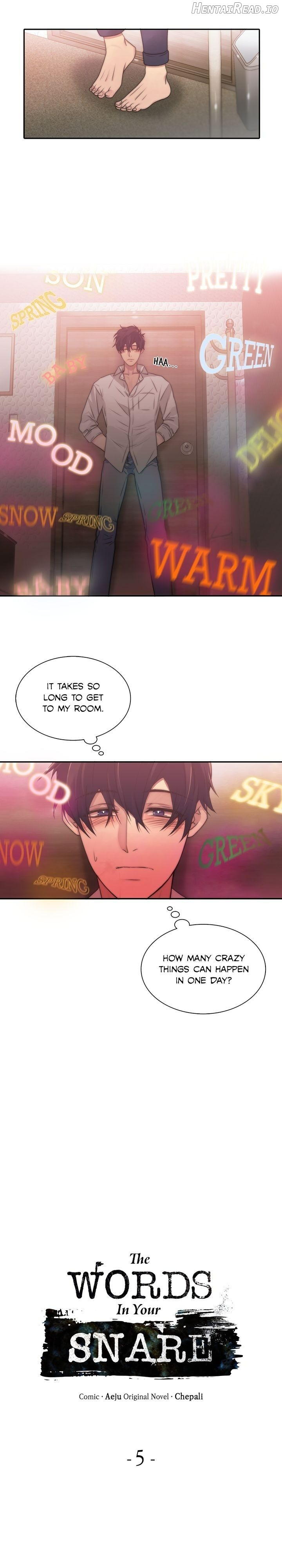 The Words In Your Snare Chapter 5 - page 8