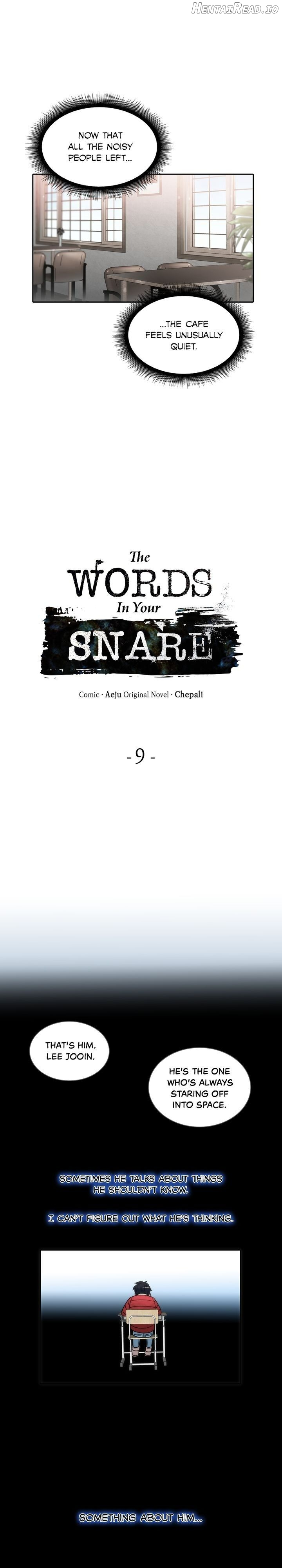 The Words In Your Snare Chapter 9 - page 3