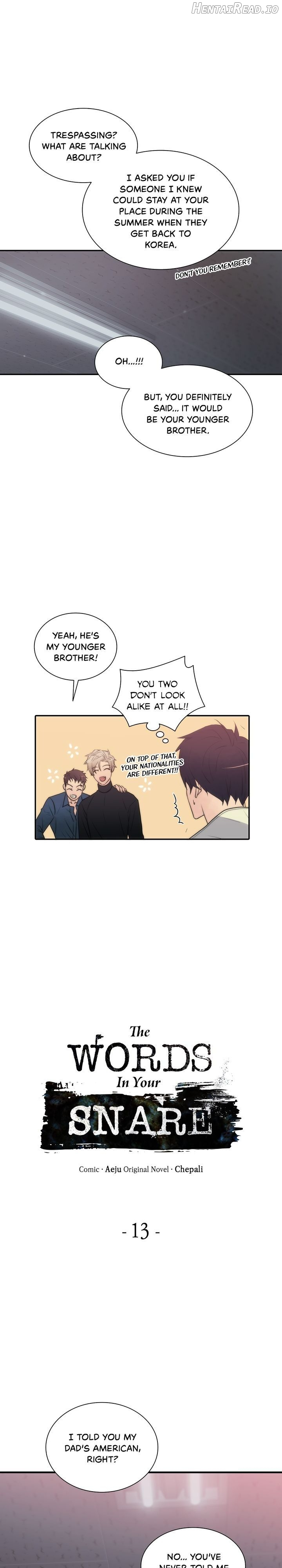 The Words In Your Snare Chapter 13 - page 1