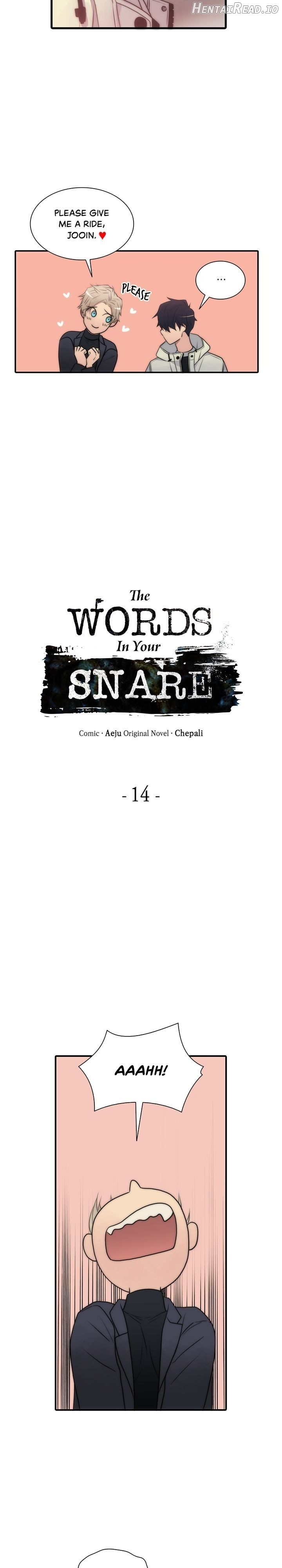 The Words In Your Snare Chapter 14 - page 2