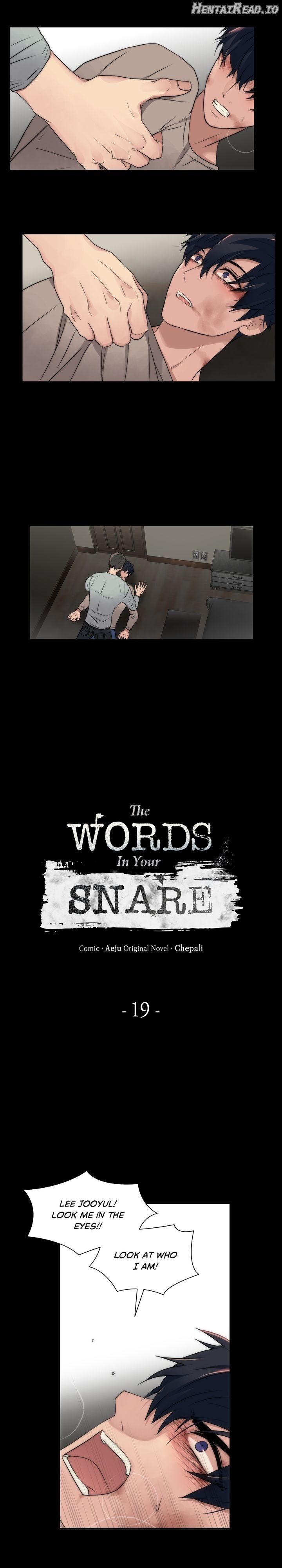 The Words In Your Snare Chapter 19 - page 1