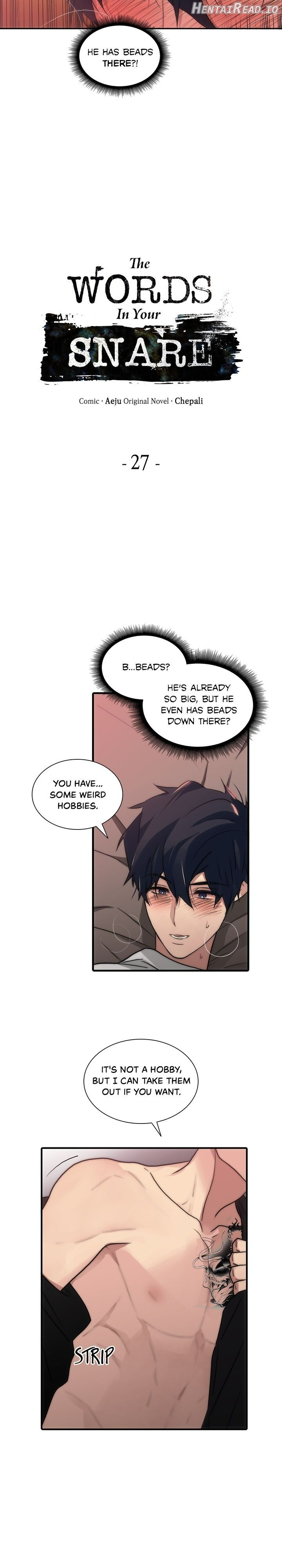 The Words In Your Snare Chapter 27 - page 2