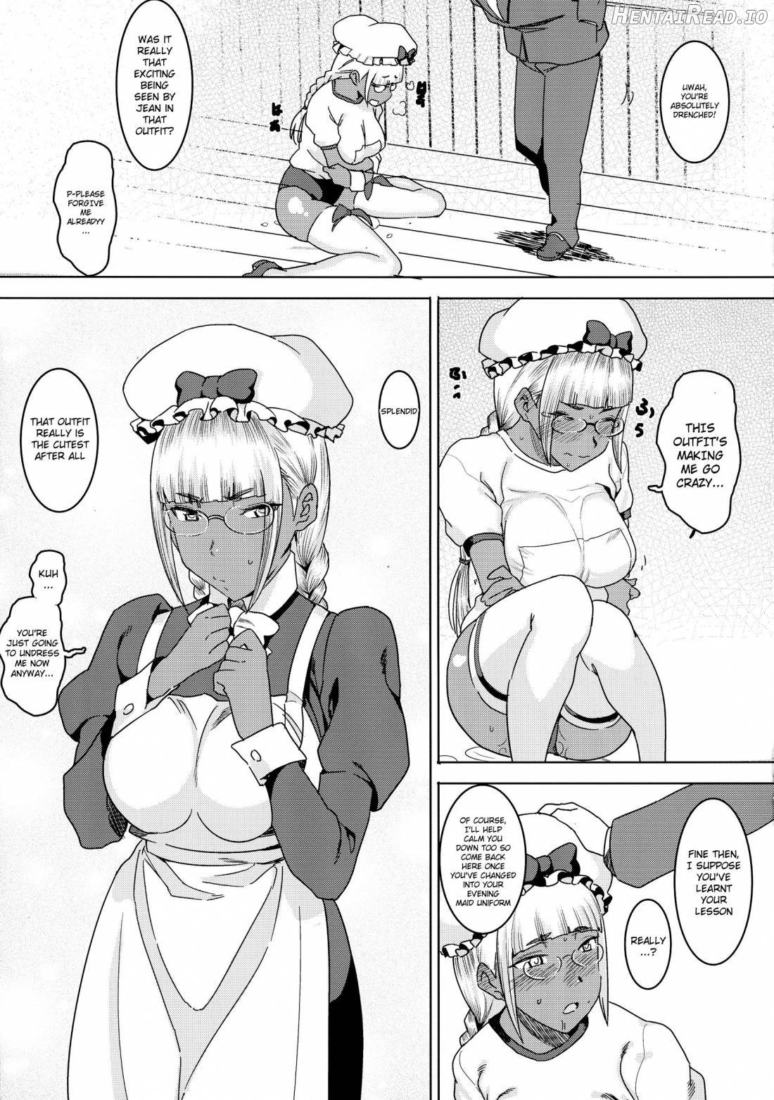 Ganso! Kasshoku Kokumaro Funnyuu Maid!!! Chapter 2 - page 15