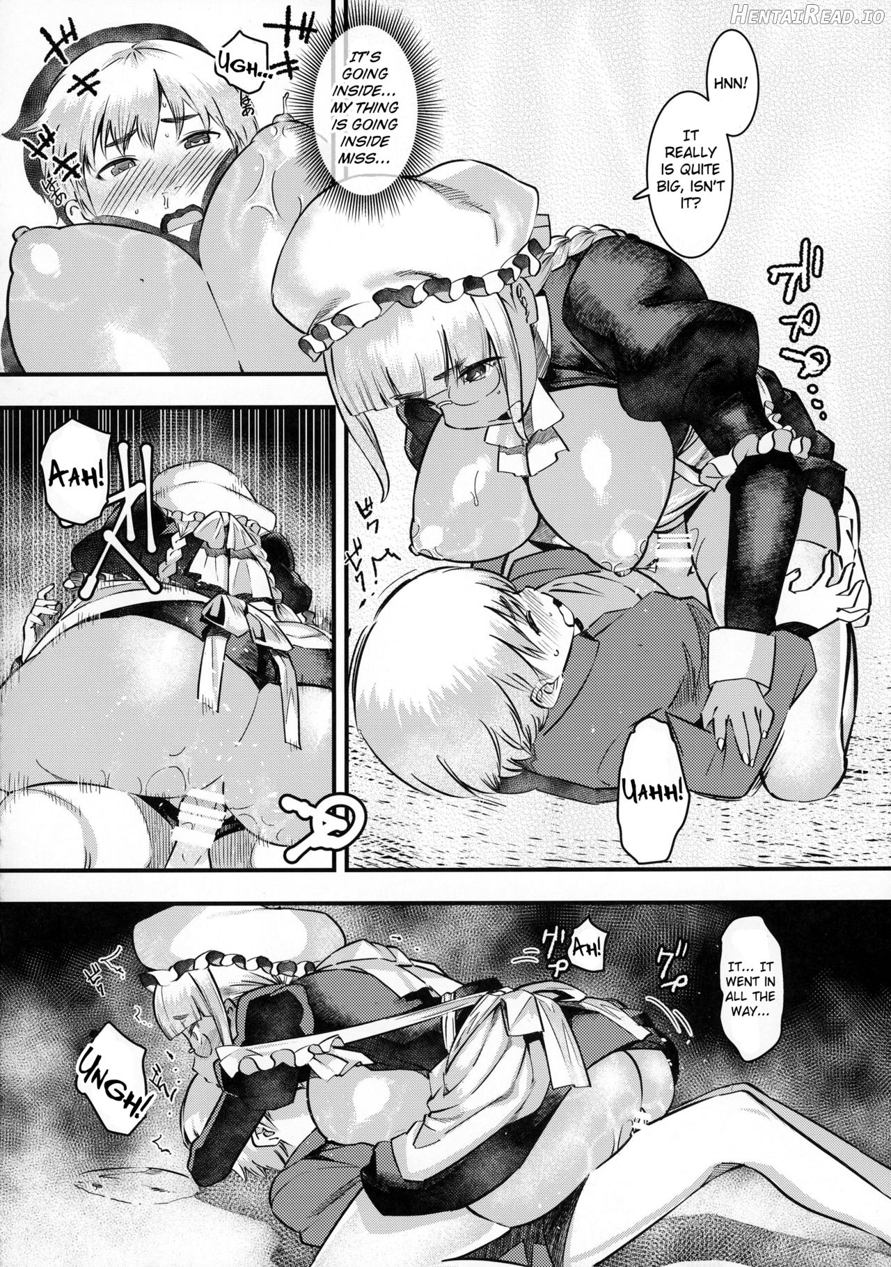 Ganso! Kasshoku Kokumaro Funnyuu Maid!!! Chapter 3 - page 19