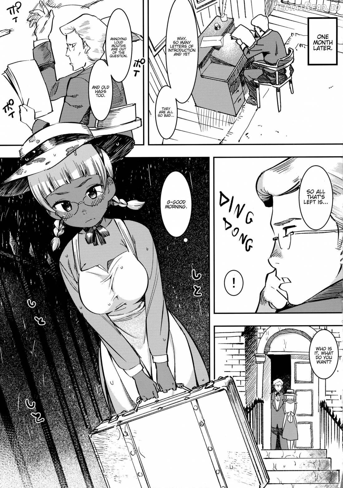 Ganso! Kasshoku Kokumaro Funnyuu Maid!!! Chapter 4 - page 7