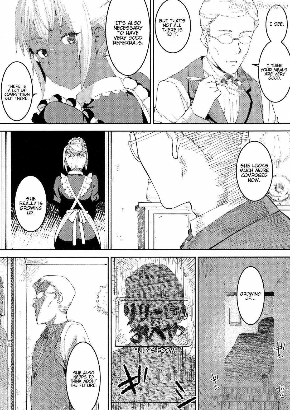 Ganso! Kasshoku Kokumaro Funnyuu Maid!!! Chapter 5 - page 8