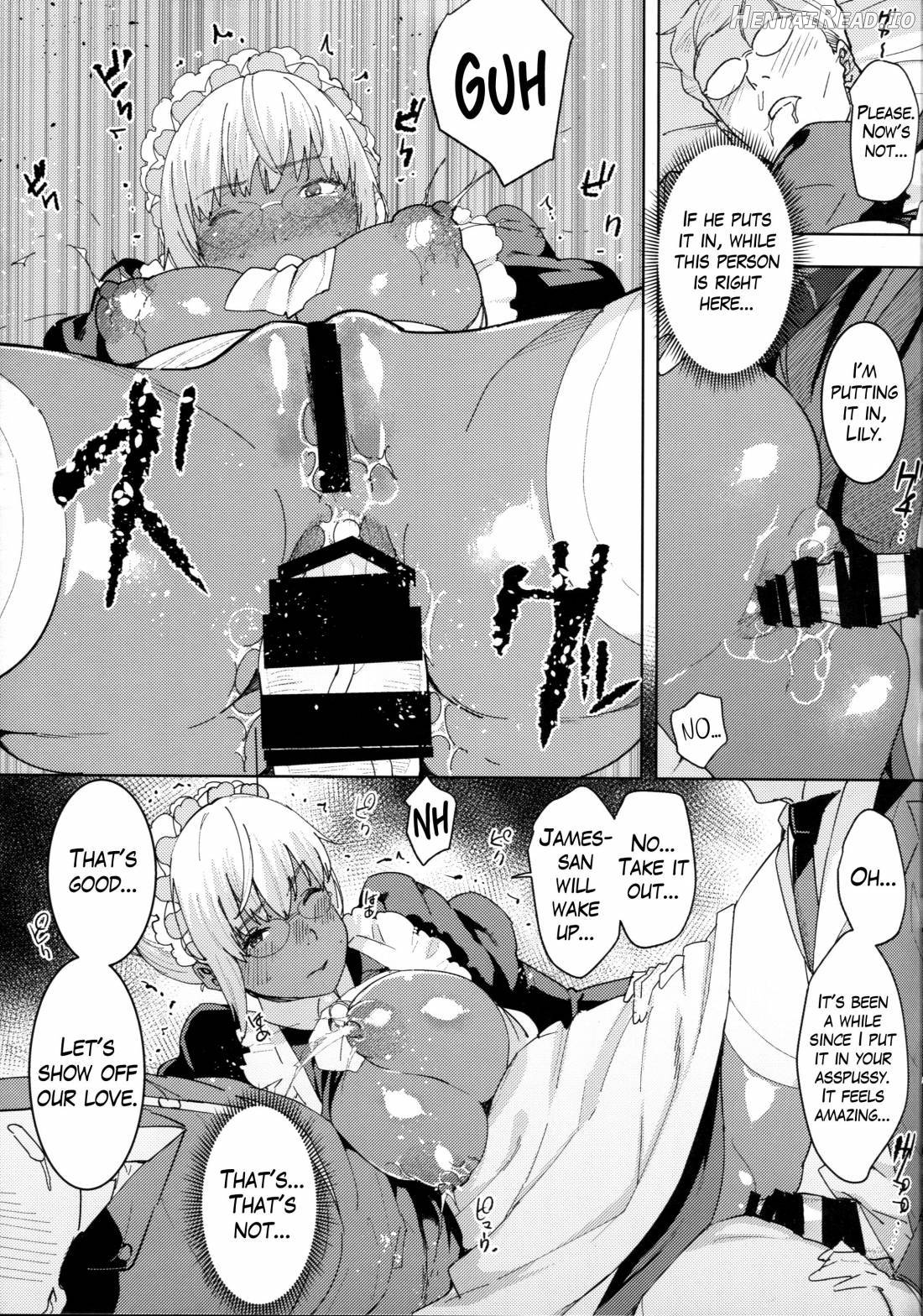 Ganso! Kasshoku Kokumaro Funnyuu Maid!!! Chapter 6 - page 12