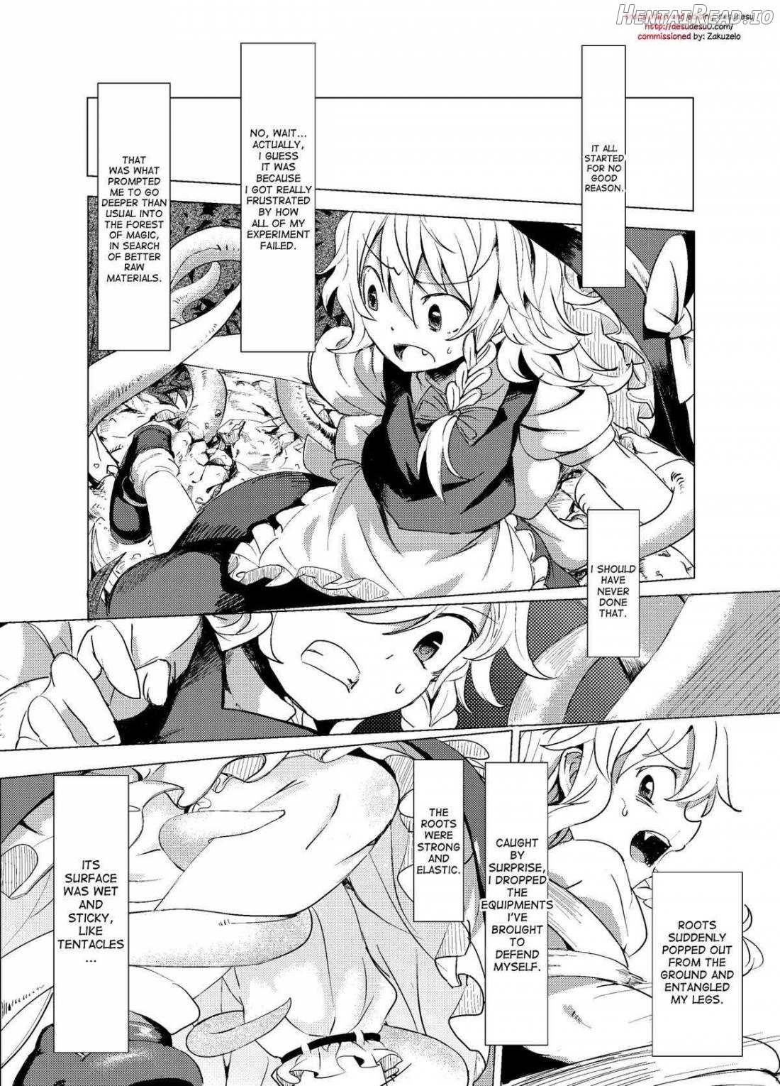 Zoku. Marisa ga Mori de Shokushu ni Chapter 1 - page 2