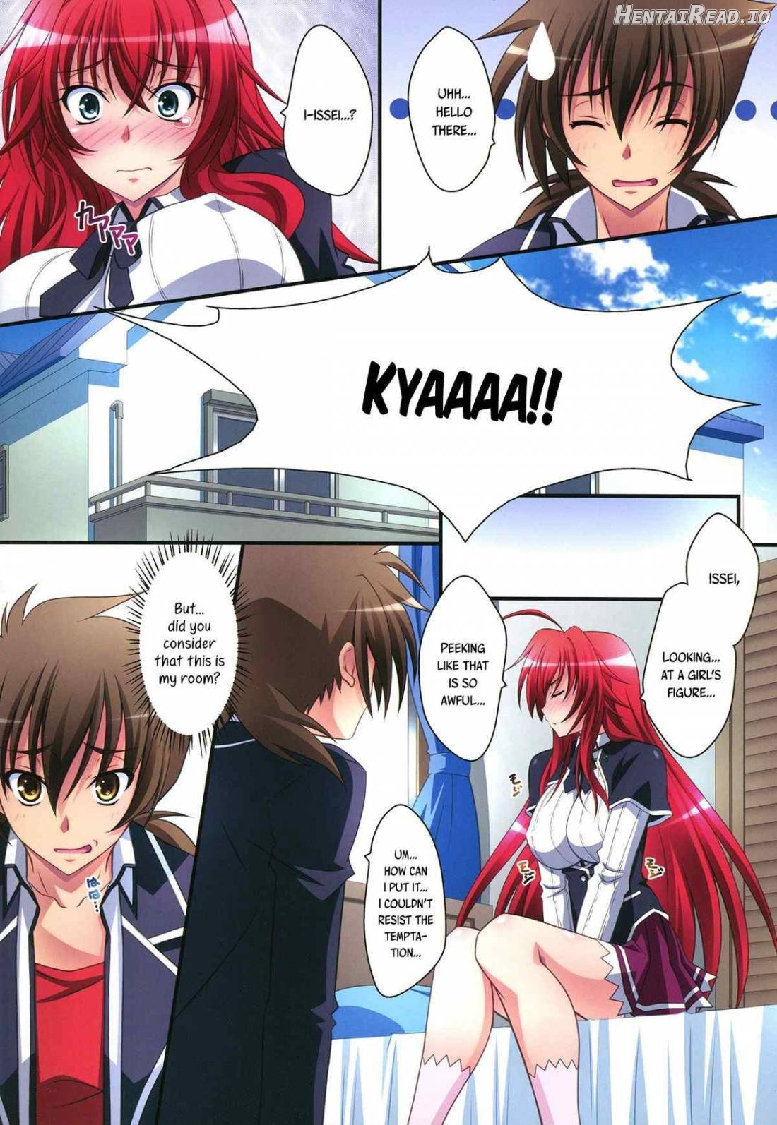 Scarlet princess "Rias Daisuki!" Chapter 1 - page 7