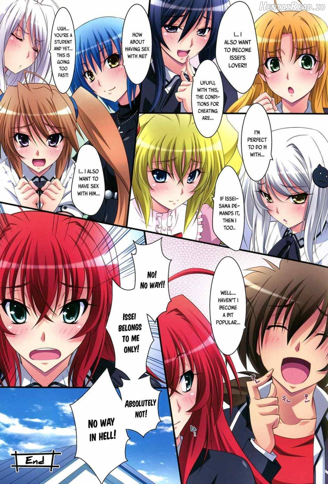 Scarlet princess "Rias Daisuki!" Chapter 1 - page 26