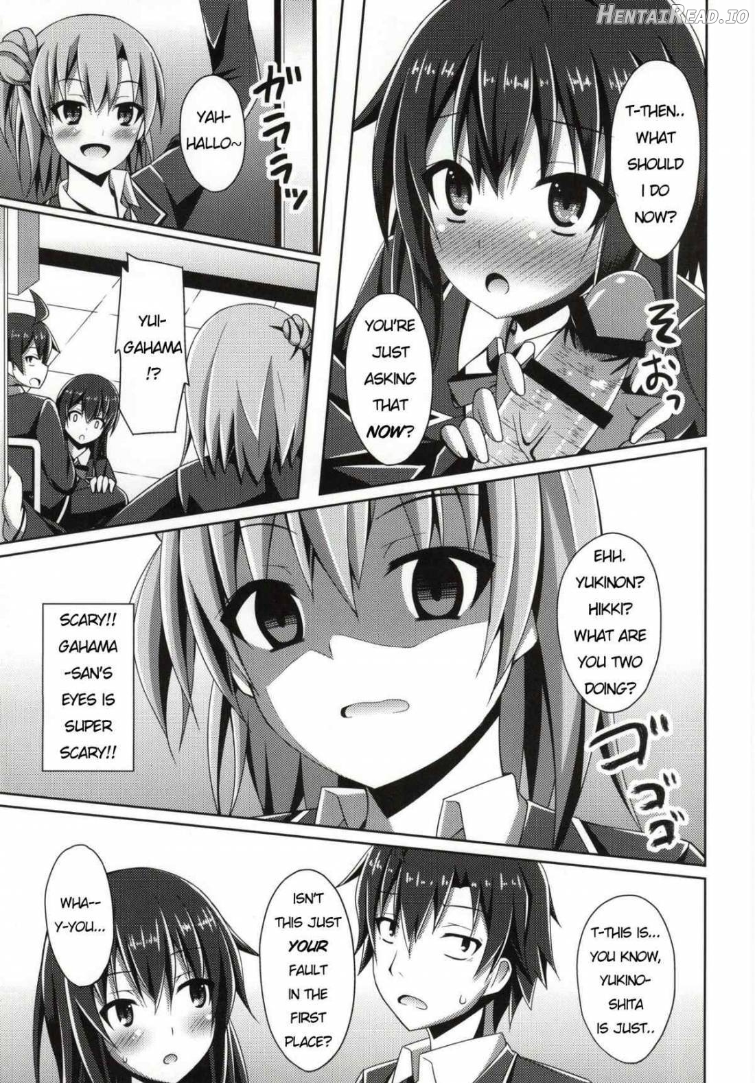 Soredemo Hikigaya Hachiman wa Rea-Juu Kara wa Hodo Tooi Chapter 1 - page 4