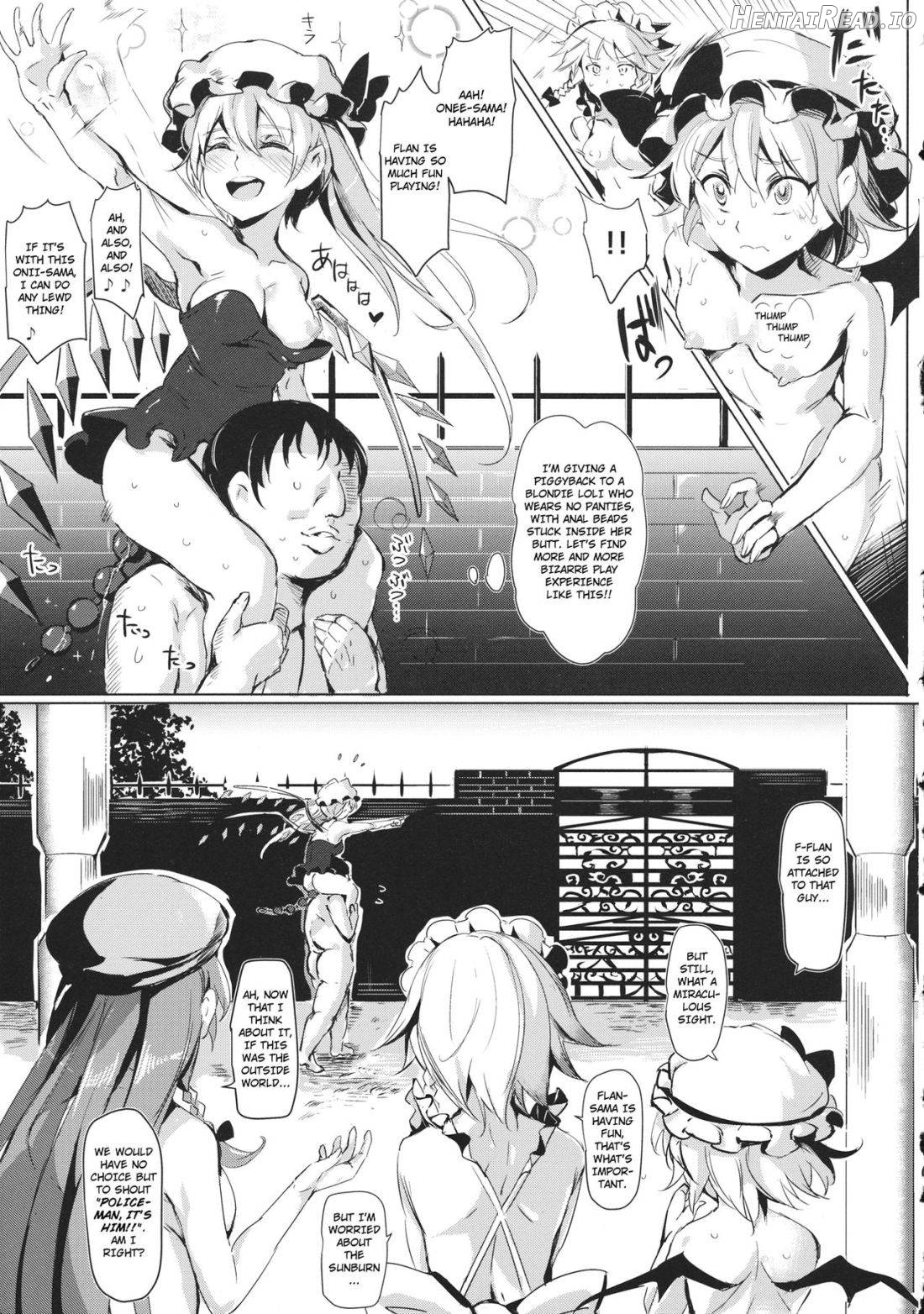 Oidemase!! Jiyuu Fuuzoku Gensoukyou 2-haku 3-kka no Tabi Chapter 2 - page 17