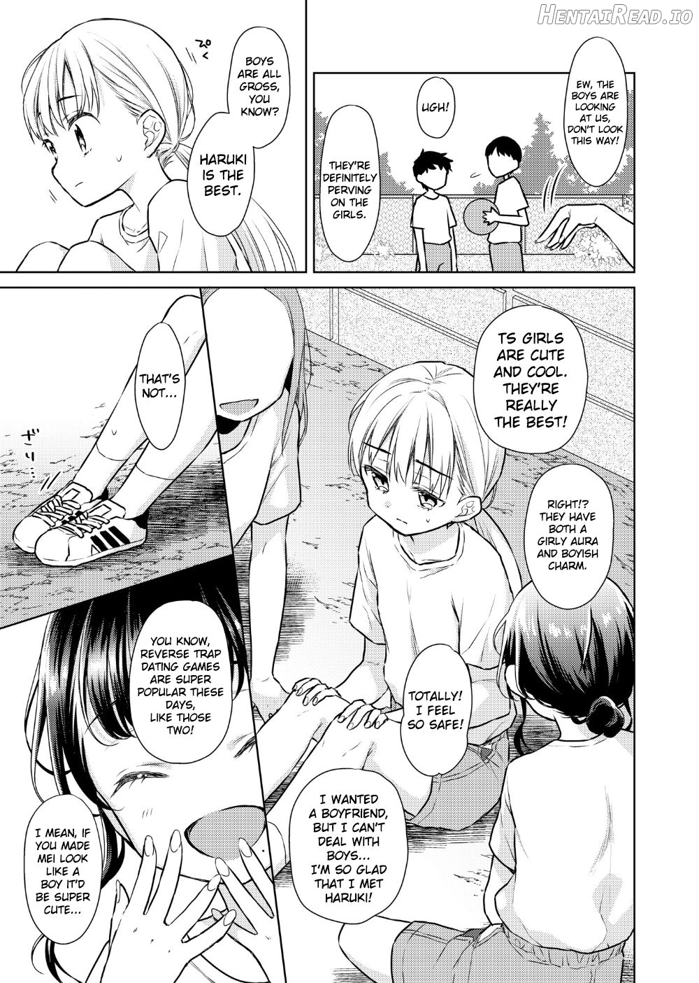 TS Shoujo Haruki-kun Jii Hen Chapter 3 - page 16