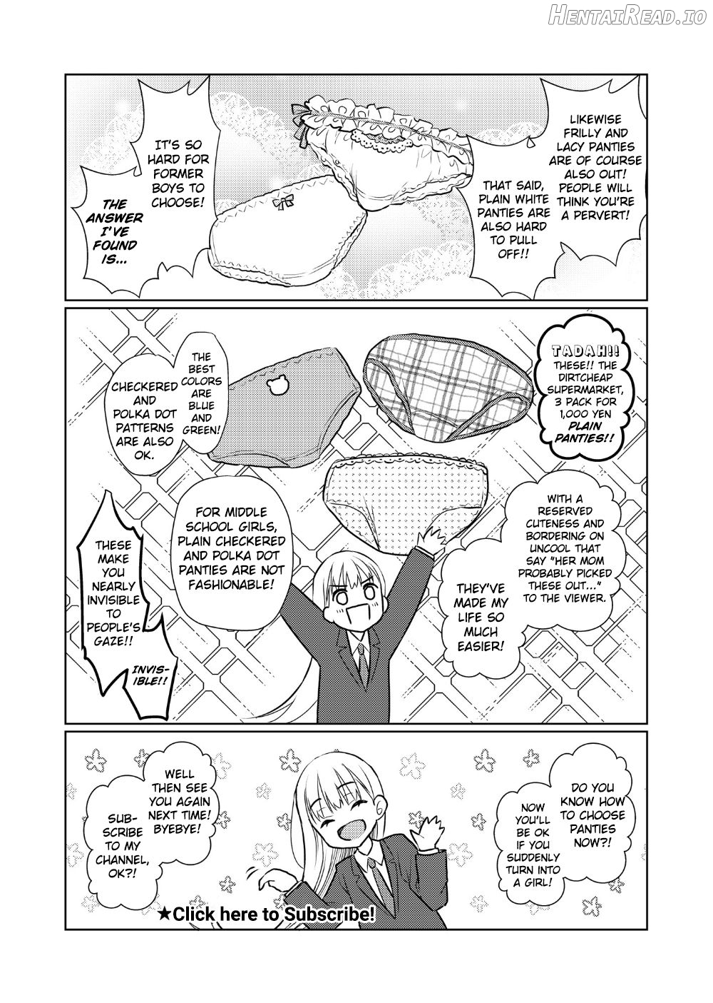 TS Shoujo Haruki-kun Jii Hen Chapter 3 - page 56