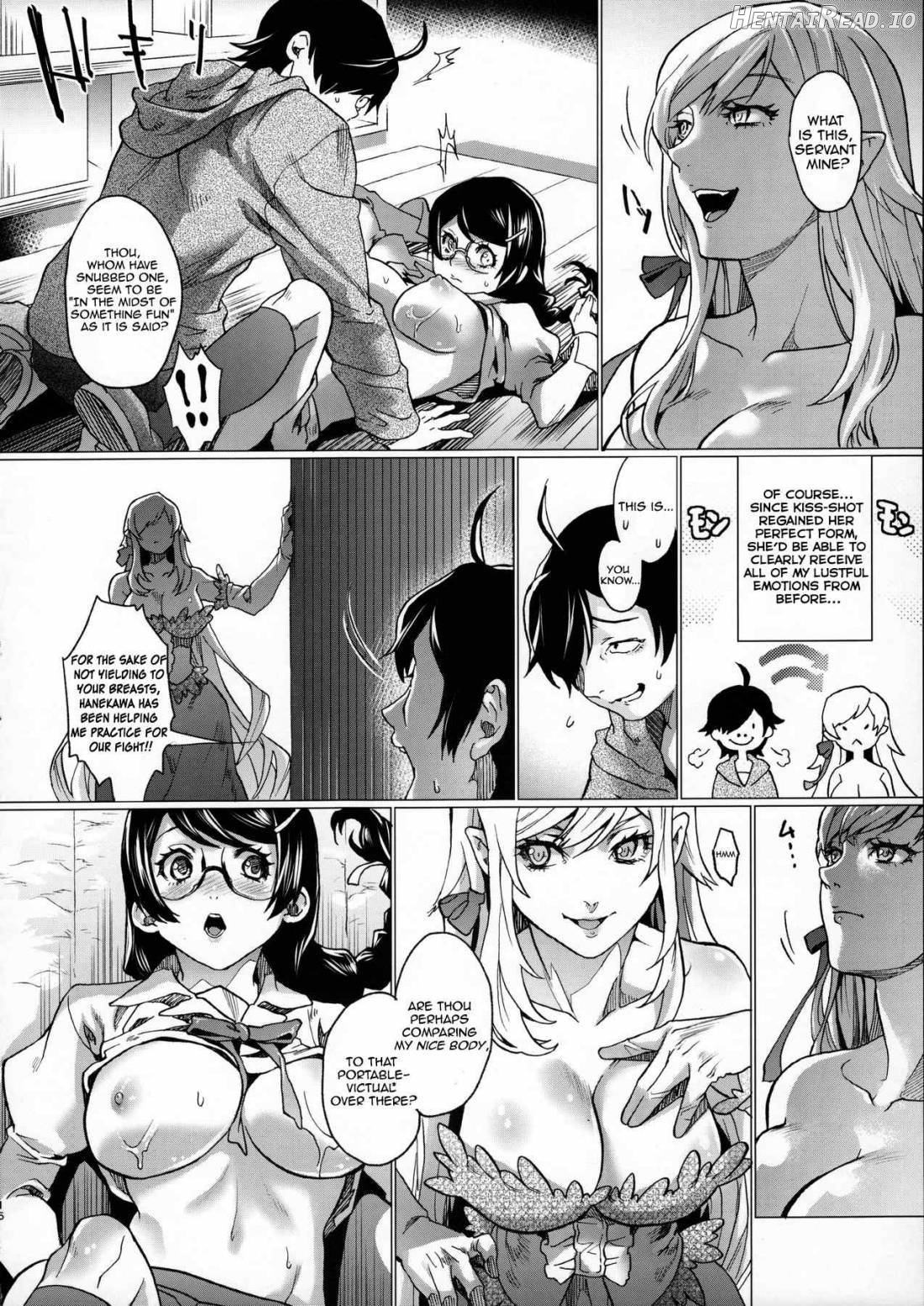Chichimonogatari Hentai Chapter 1 - page 15