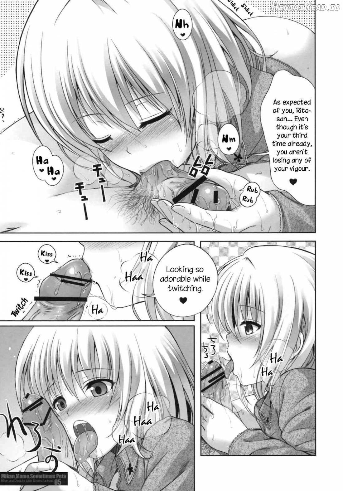 MIKAN, MOMO, SOMETIMES PETA Chapter 1 - page 4