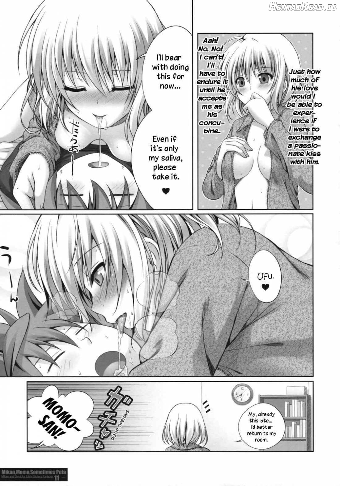 MIKAN, MOMO, SOMETIMES PETA Chapter 1 - page 10