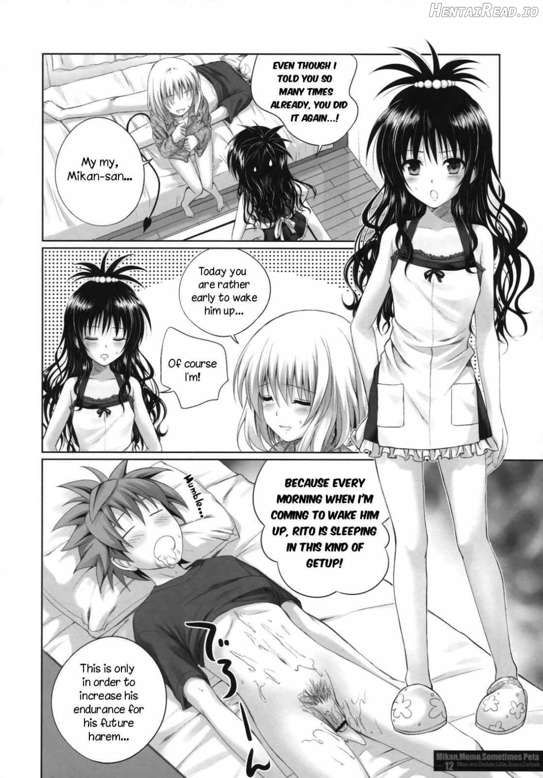 MIKAN, MOMO, SOMETIMES PETA Chapter 1 - page 11