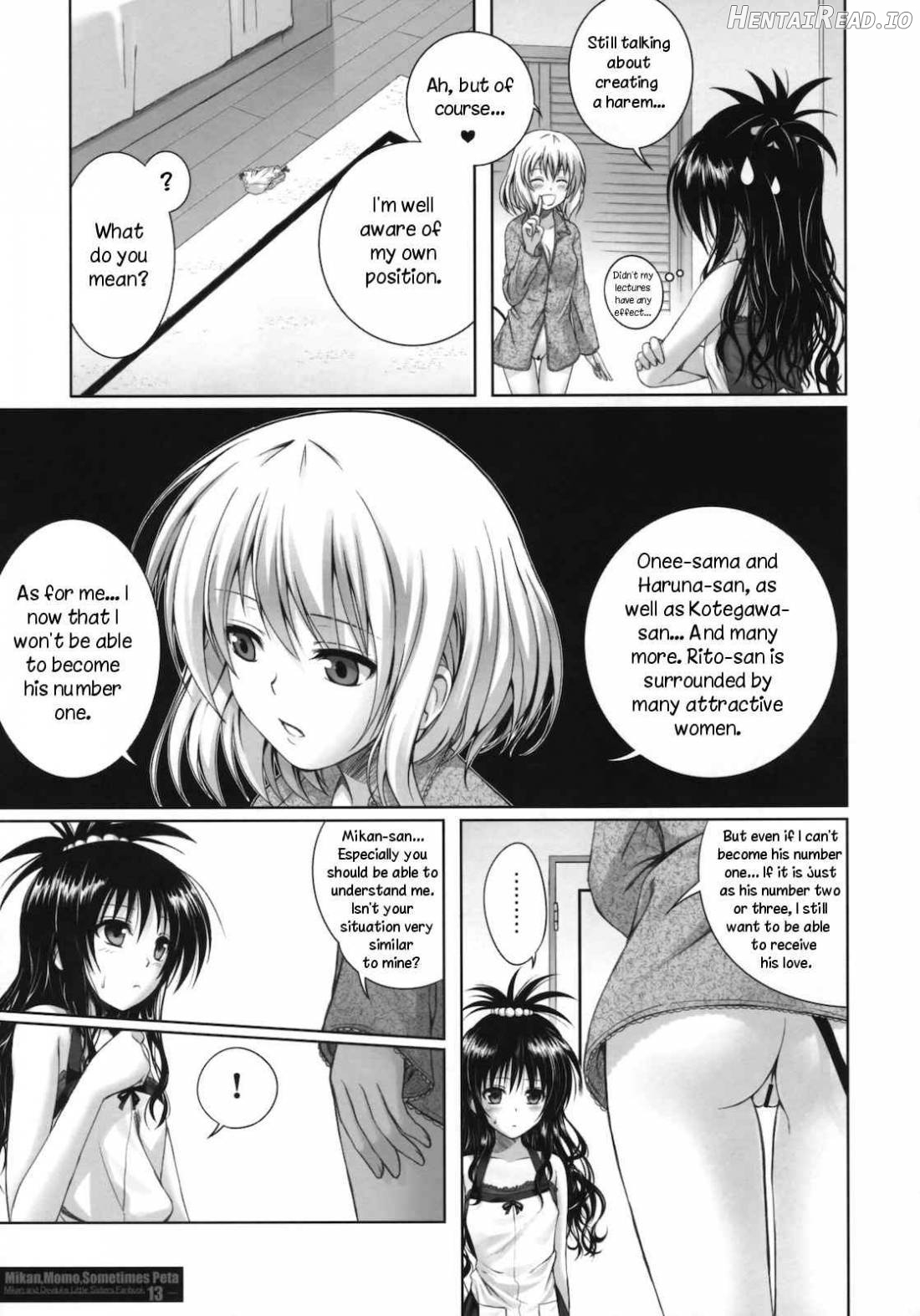 MIKAN, MOMO, SOMETIMES PETA Chapter 1 - page 12