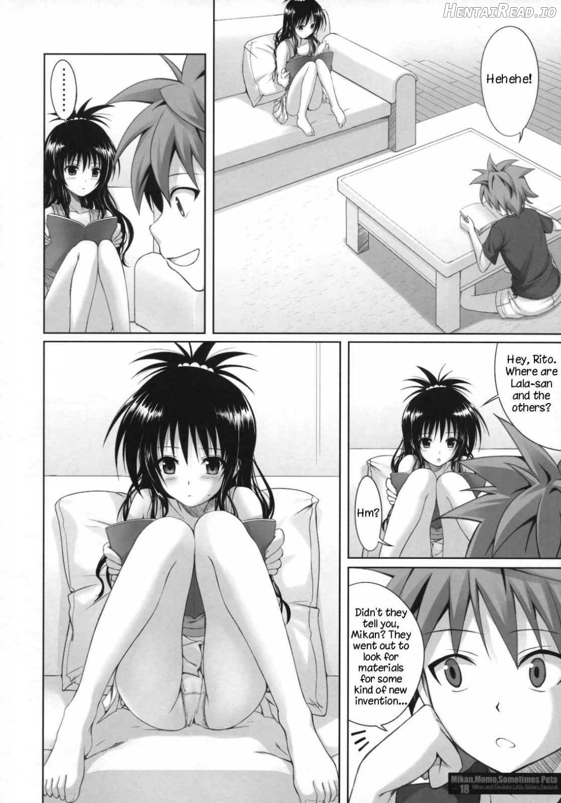MIKAN, MOMO, SOMETIMES PETA Chapter 1 - page 17