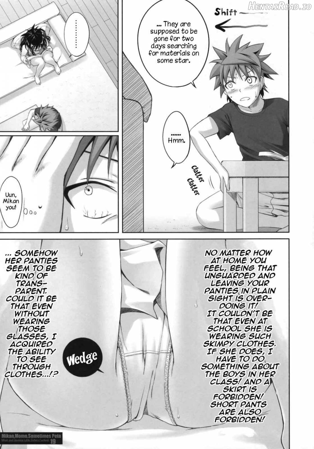 MIKAN, MOMO, SOMETIMES PETA Chapter 1 - page 18