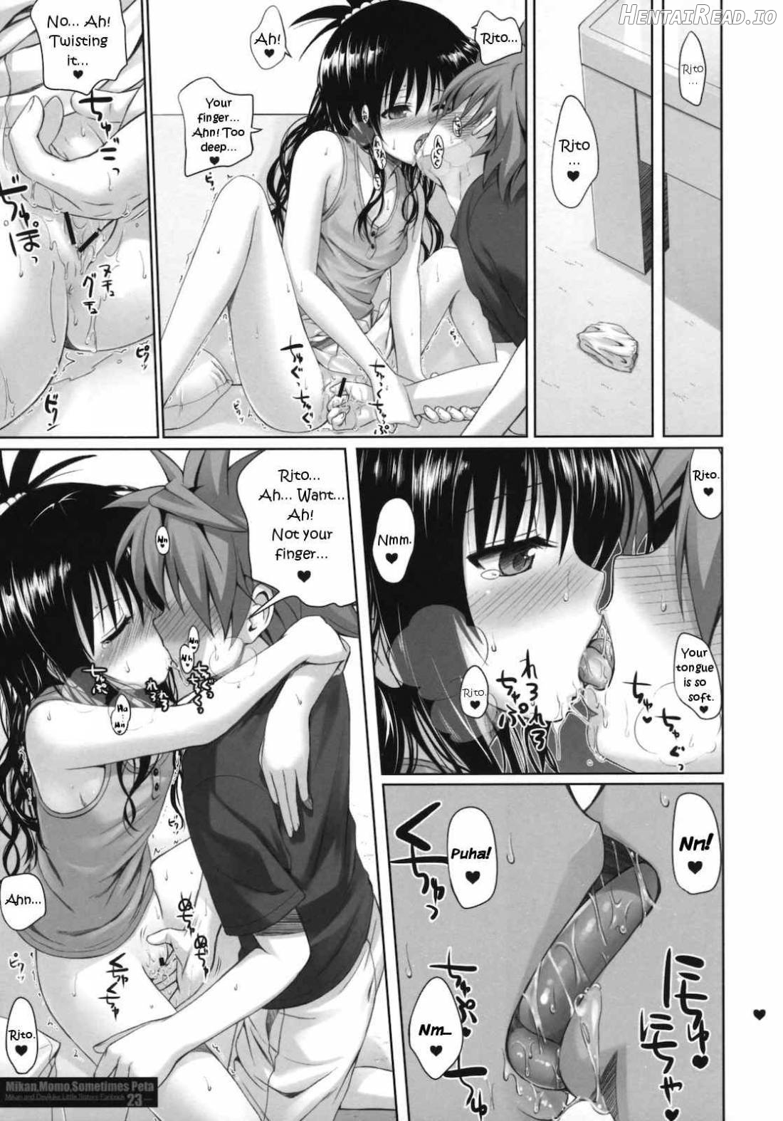 MIKAN, MOMO, SOMETIMES PETA Chapter 1 - page 22