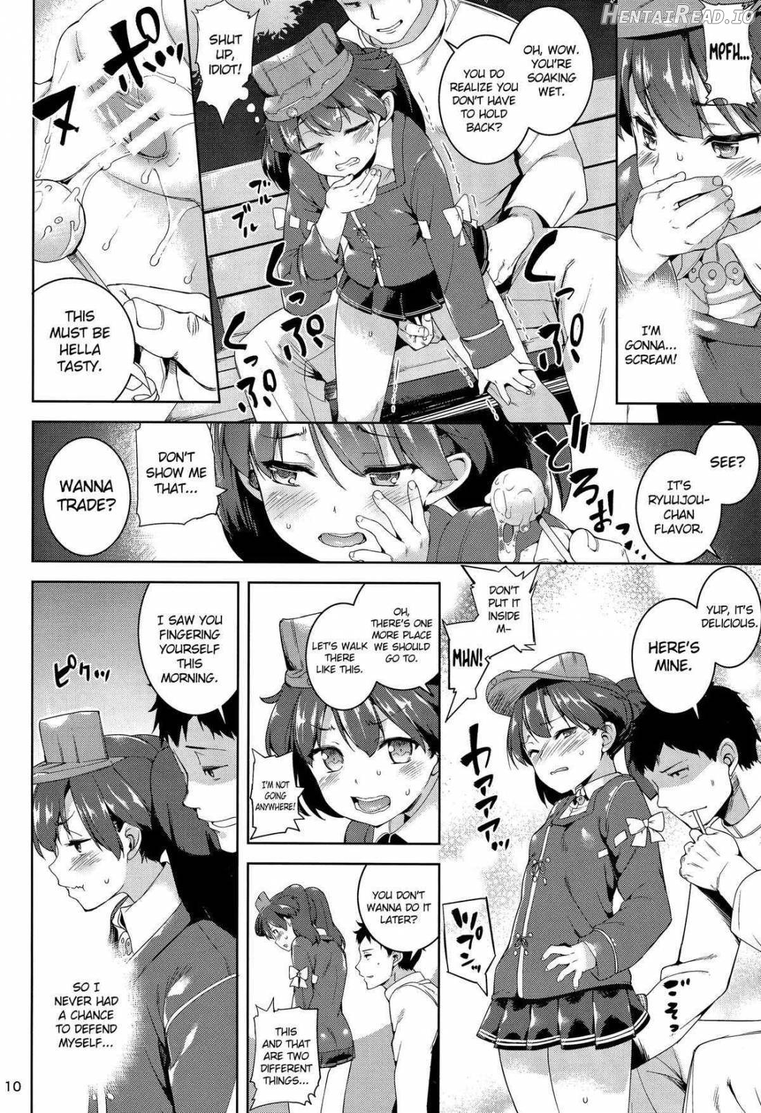 Koisuru Ryuujou-chan to Hentai Teitoku Chapter 3 - page 7