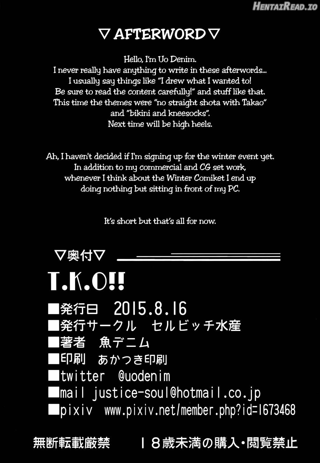 T.K.O!! Hentai Chapter 1 - page 19