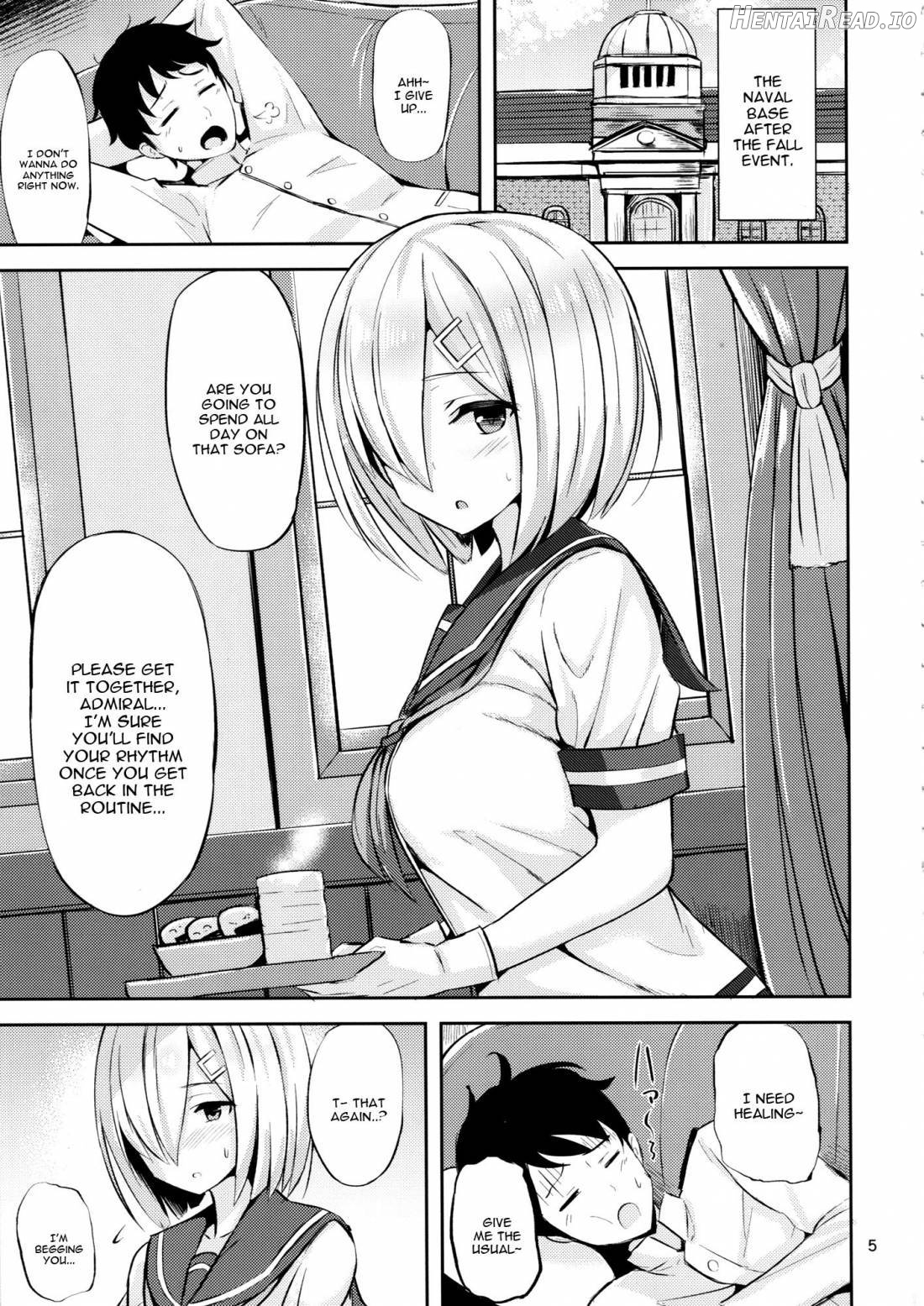 Hamakaze ni Iyasaretai. Chapter 1 - page 2