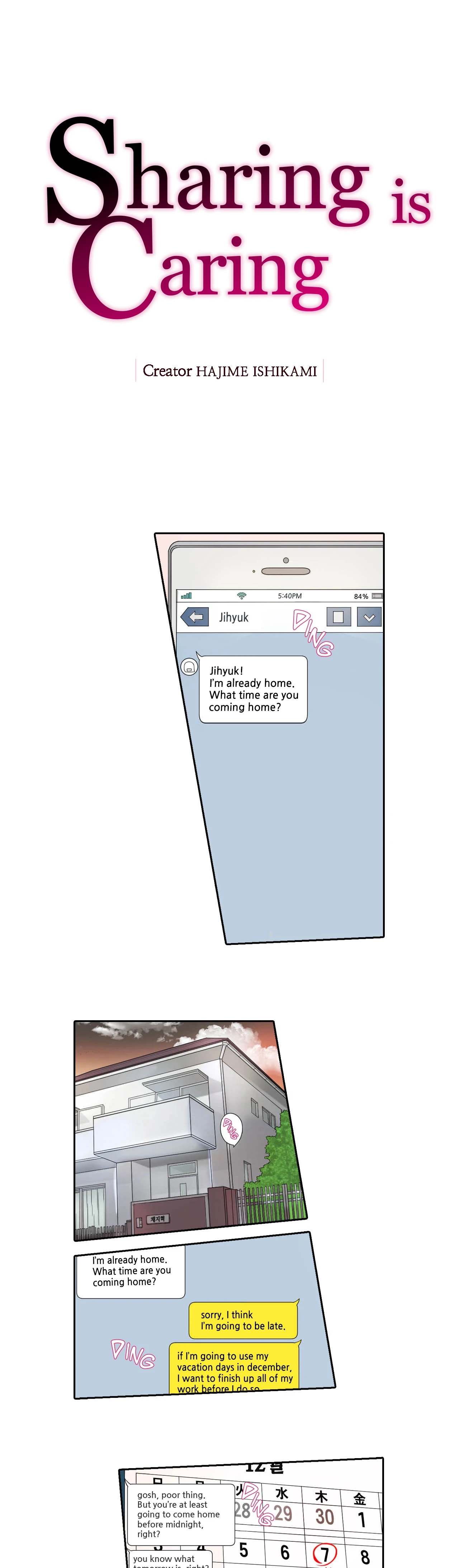 Sharing is Caring Chapter 1 - page 1