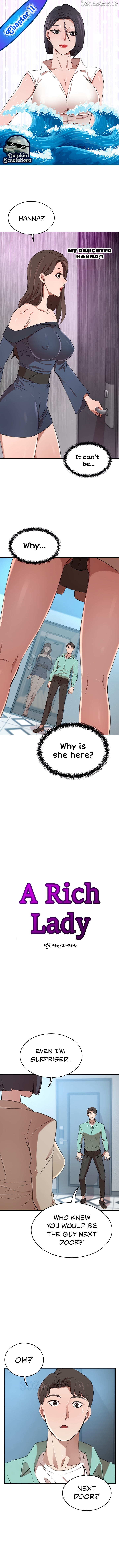 A Rich Lady Chapter 11 - page 1