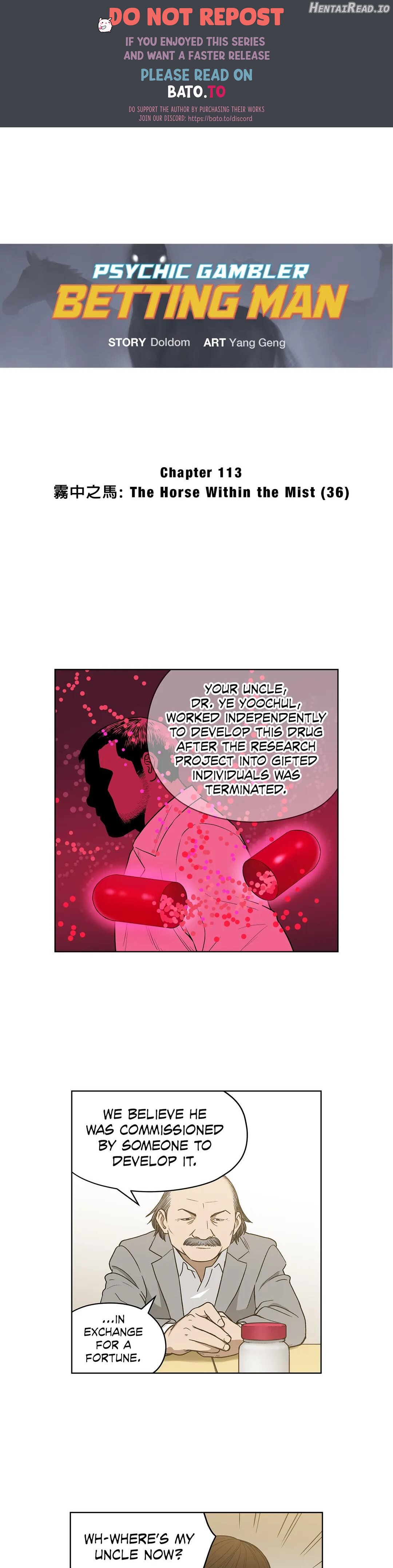 Psychic Gambler: Betting Man chapter 113 - page 1