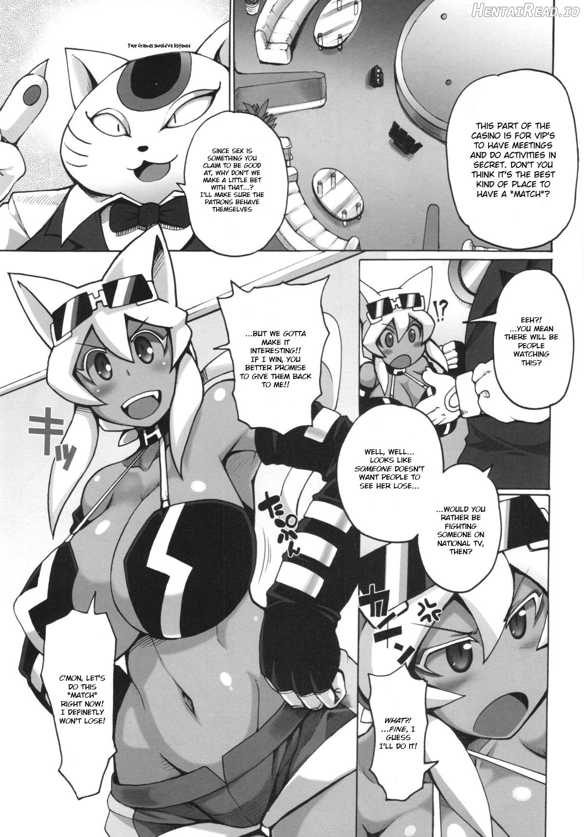 Nekoneko Fight Sansarame Chapter 2 - page 4