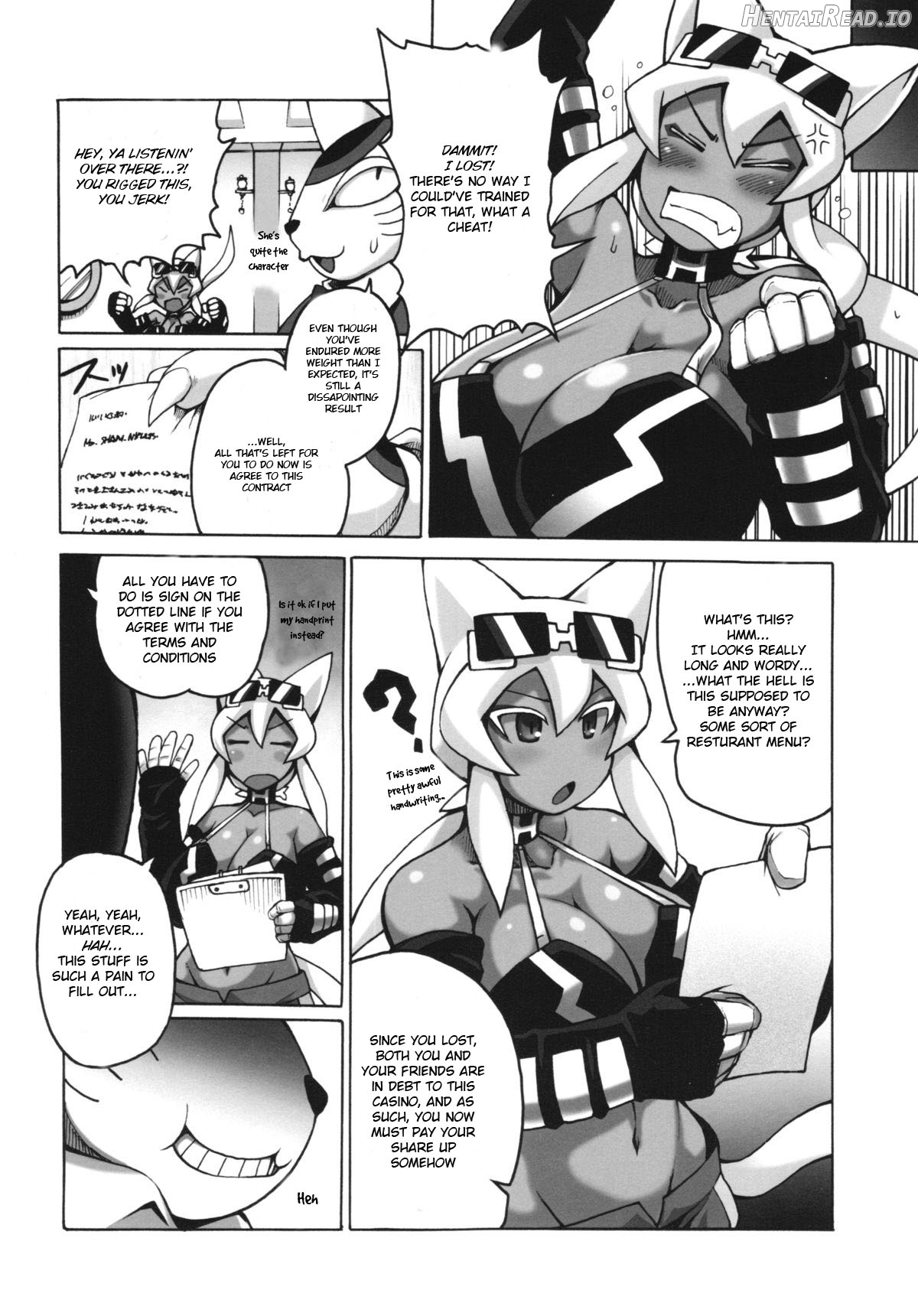 Nekoneko Fight Sansarame Chapter 2 - page 11