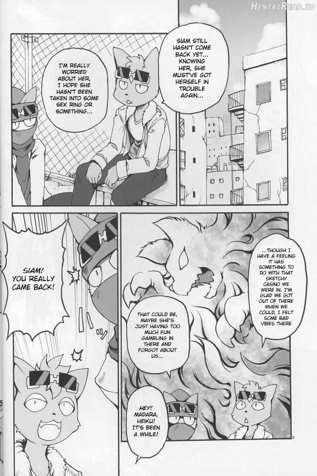 Nekoneko Fight Sansarame Chapter 3 - page 6