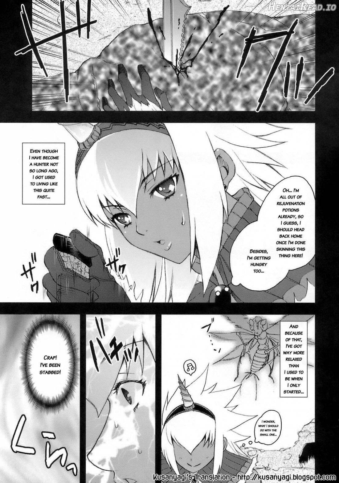 Hunter-chan Dai Pinchi!! Chapter 1 - page 2