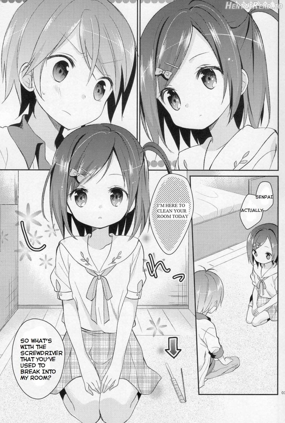 Wareware wa Tadashii Kyonyuu yori mo, Aji no Aru Hinnyuu ga Suki nanoda. Sekai no Naniyori Hikaeme na Mune no Onnanoko o Aishiteiru. Chapter 1 - page 2