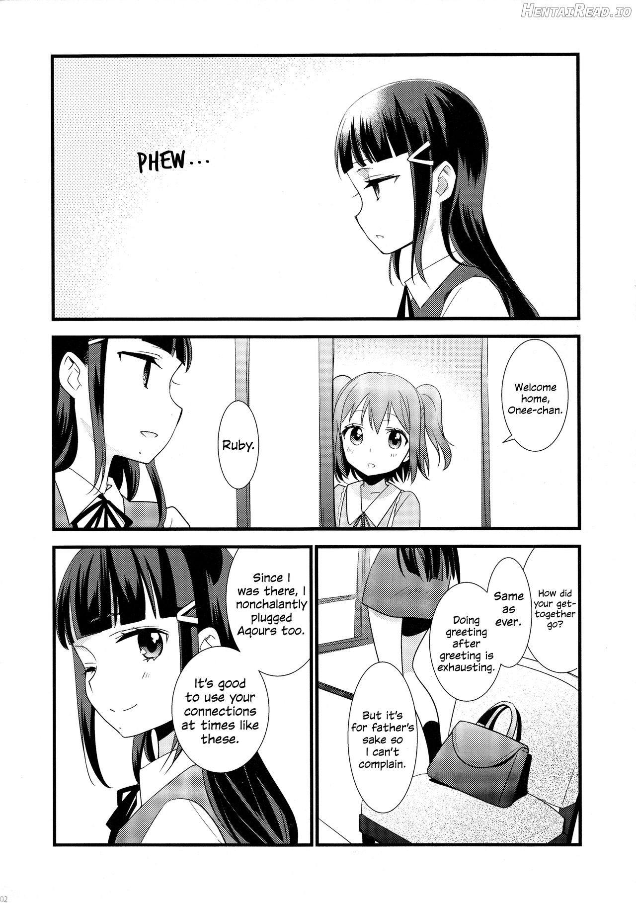 Kurosawa Shimai no Katei no Jijou Chapter 2 - page 2