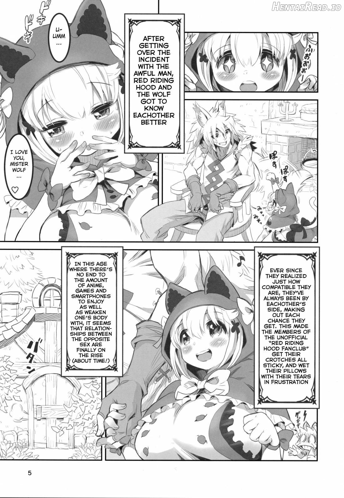 Kemomimi Douwashuu Akazukin-chan Chapter 1 - page 4