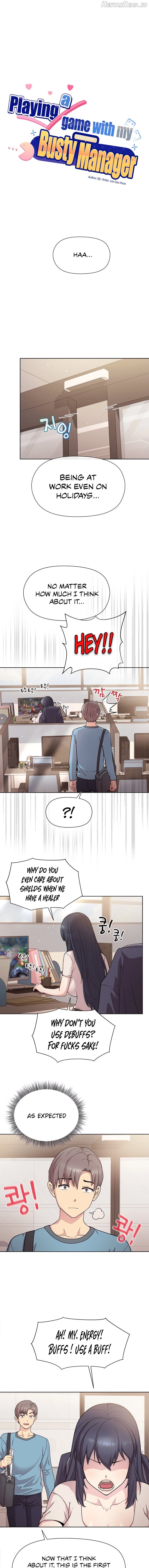 Playing a game with my Busty Manager Chapter 2 - page 5
