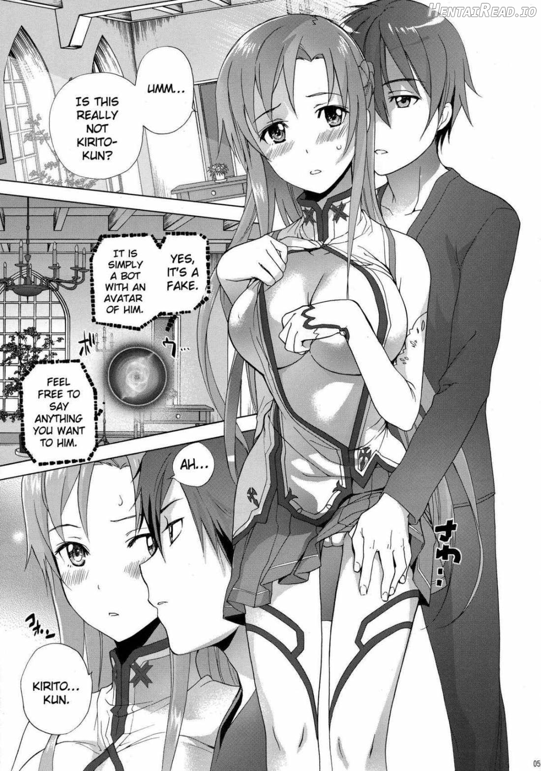 ASUNA' HOLE Hentai Chapter 1 - page 3