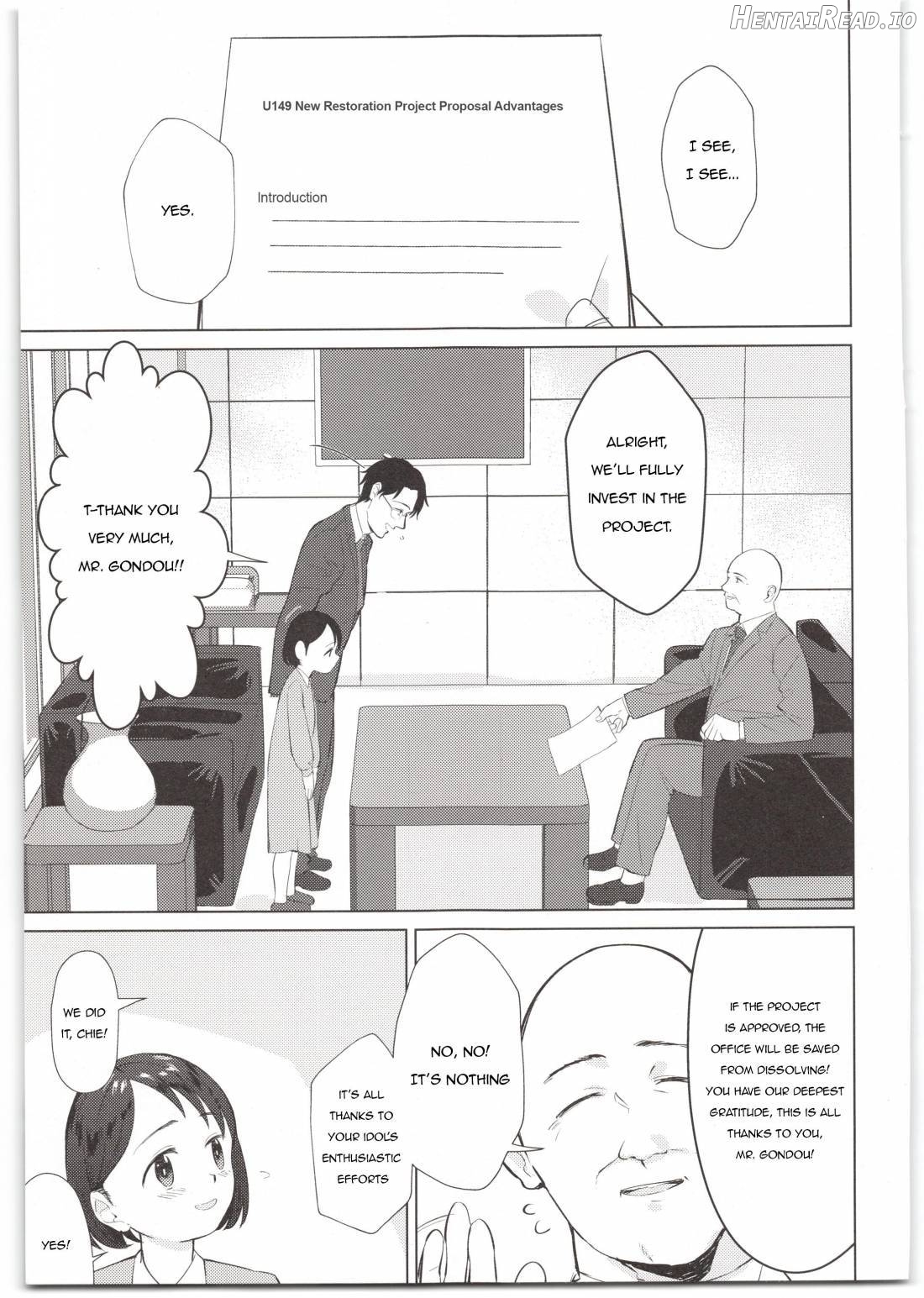 Sponsor e Tokubetsu Eigyou Chie-chan Tandoku 10-Jikan Chapter 1 - page 2