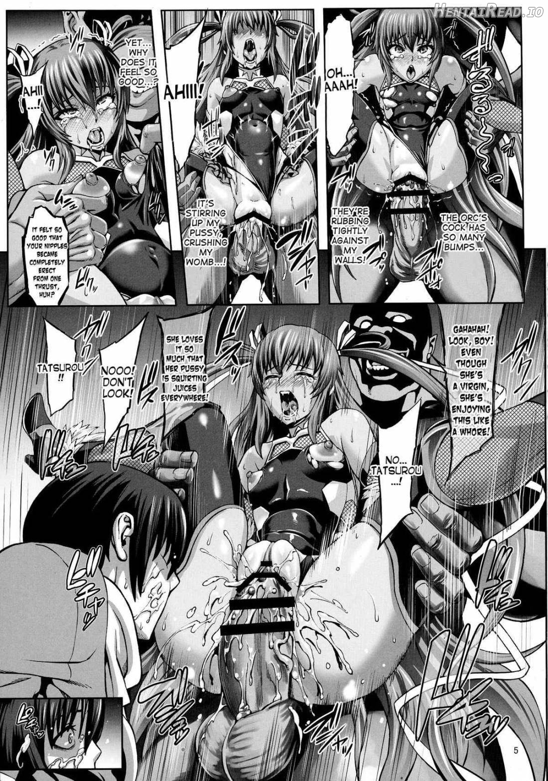 Taimanin Buta Ochi Oyako Chapter 2 - page 5